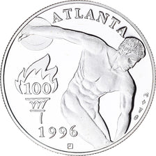 Francia, medaglia, Sport, Football, 1996, ATLANTA.BE, FDC, Argento