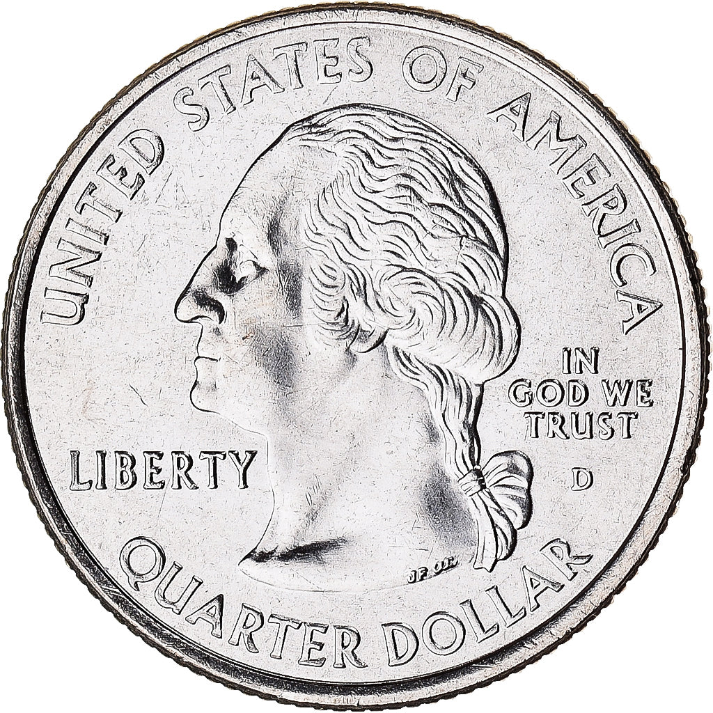 Moeda, Estados Unidos da América, Quarter, 2001, U.S. Mint, Denver, MS(63)