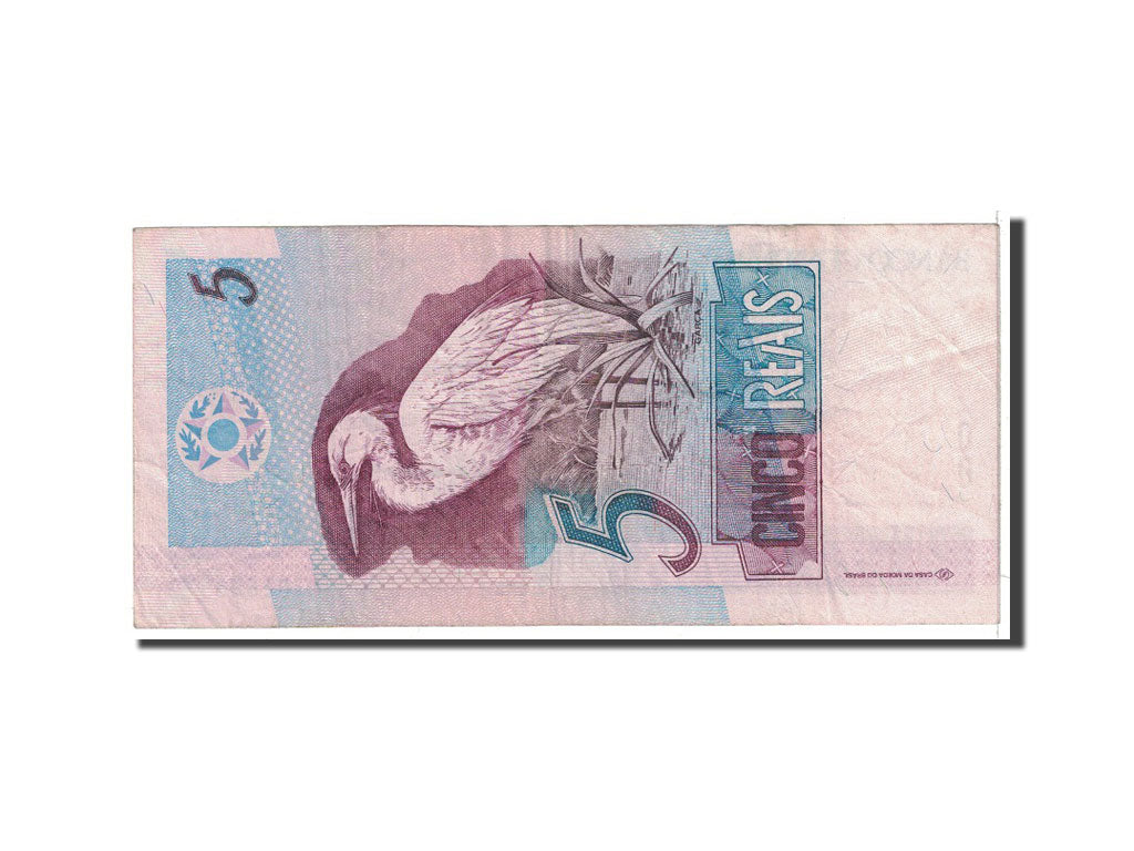 Banknote, Brazil, 5 Reais, 2003, Undated, KM:252, EF(40-45)