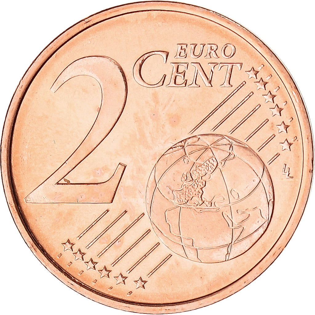 Coin, Finland, 2 Euro Cent, 2004, Vantaa, MS(63), Copper Plated Steel, KM:99