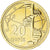 Munten, Azerbeidjan, 20 Qapik, 2021, UNC-, laiton, KM:90
