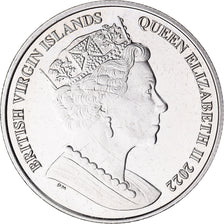 Coin, BRITISH VIRGIN ISLANDS, Dollar, 2022, Two Portraits., MS(63)