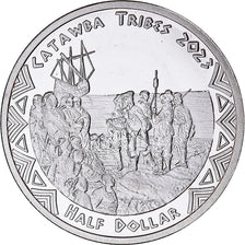 Coin, United States, Half Dollar, 2023, Catawba tribes.BE, MS(63), Cupronickel