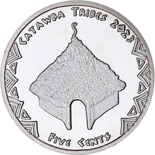 Coin, United States, 5 Cents, 2023, Catawba tribes.BE, MS(63), Cupronickel
