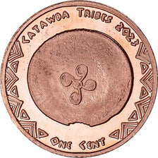 Coin, United States, Cent, 2023, Catawba tribes.BE, MS(63), Cuivre