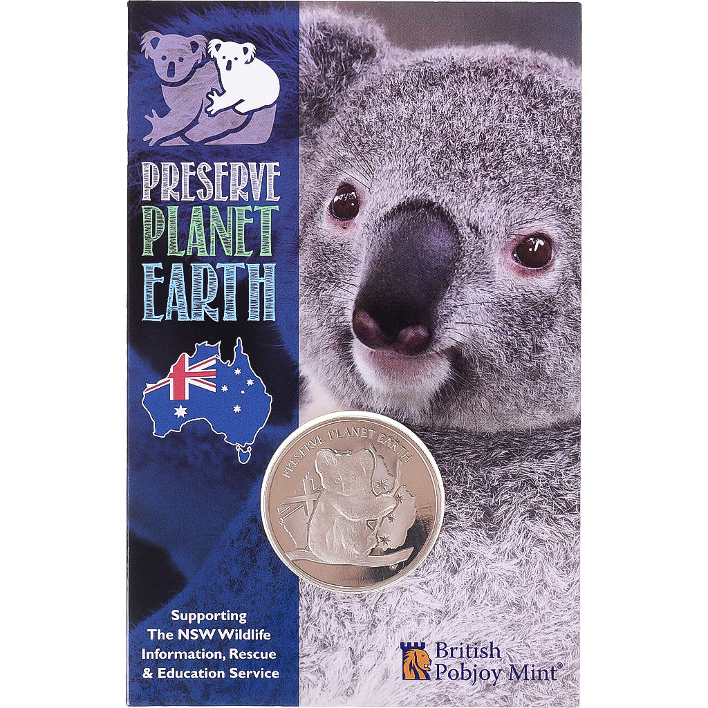 Coin, Niue, Dollar, 2020, Pobjoy Mint, Australian Koala, MS(65-70)