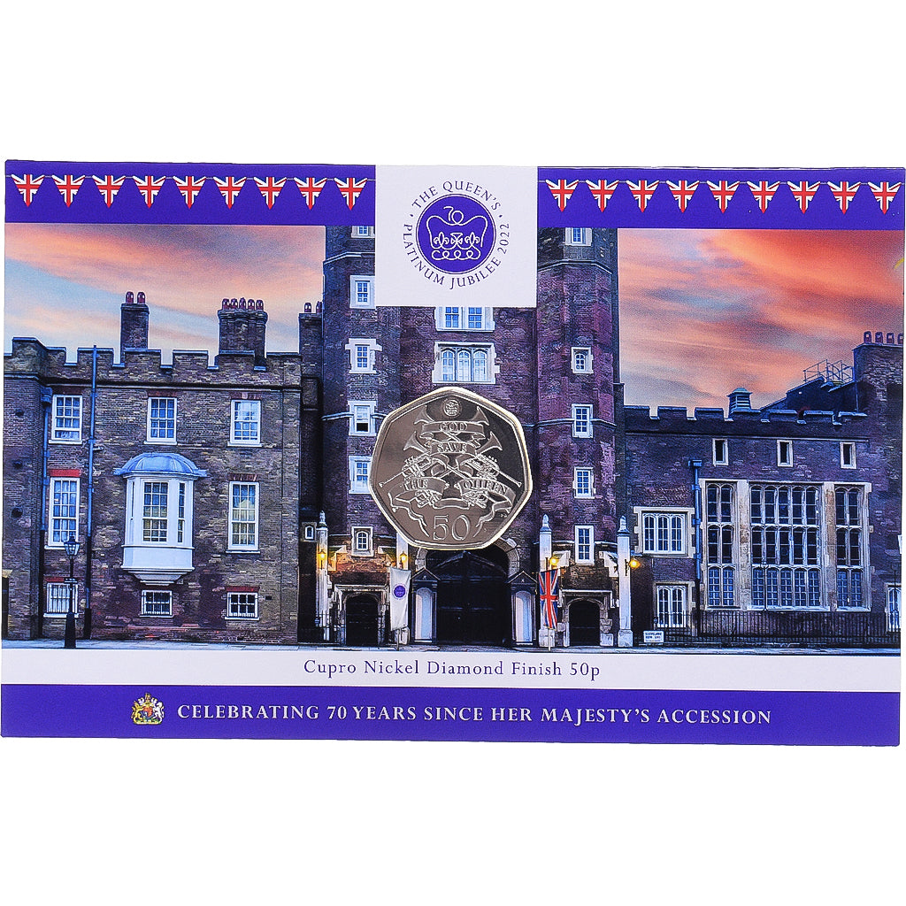 Coin, South Georgia and the South Sandwich Islands, 50 Pence, 2022, Pobjoy Mint