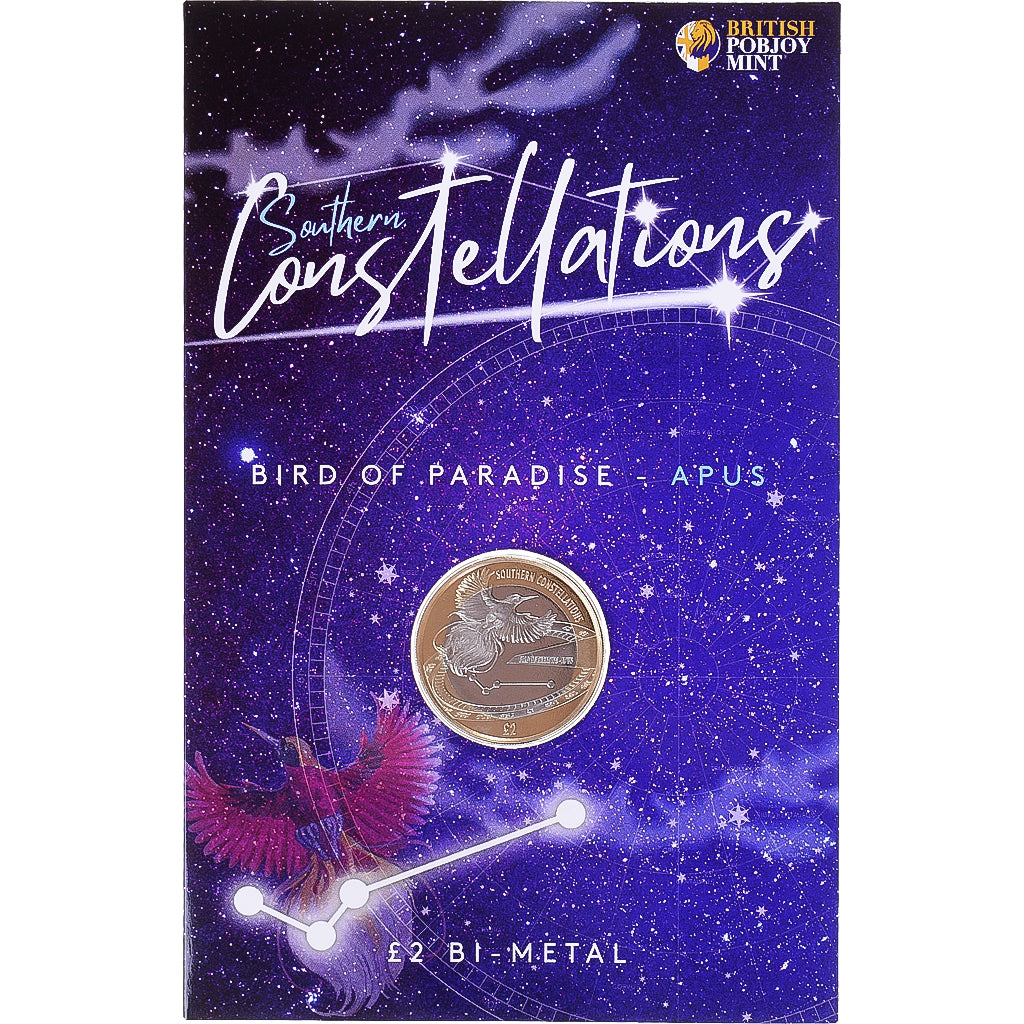 Munten, British Antarctic Territory, 2 Pounds, 2022, Pobjoy Mint