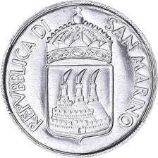 Moneta, San Marino, 5 Lire, 1973, Rome, FDC, Alluminio, KM:24