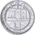 Coin, San Marino, Lira, 1977, F.A.O., MS(65-70), Aluminum, KM:63