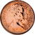 Moneda, Gran Bretaña, Elizabeth II, 1/2 New Penny, 1976, BU, FDC, Bronce