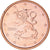 Finlande, 5 Euro Cent, 2009, Vantaa, FDC, Cuivre plaqué acier, KM:100