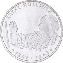 Coin, GERMANY - FEDERAL REPUBLIC, 10 Mark, 1992, Karlsruhe, Germany, EF(40-45)