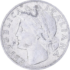 Coin, Italy, Lira, 1949, Rome, VF(30-35), Aluminum, KM:87