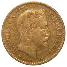 FRANCE, Napoléon III, 10 Francs, 1868, Paris, KM #800.1, EF(40-45), Gold, Gadour