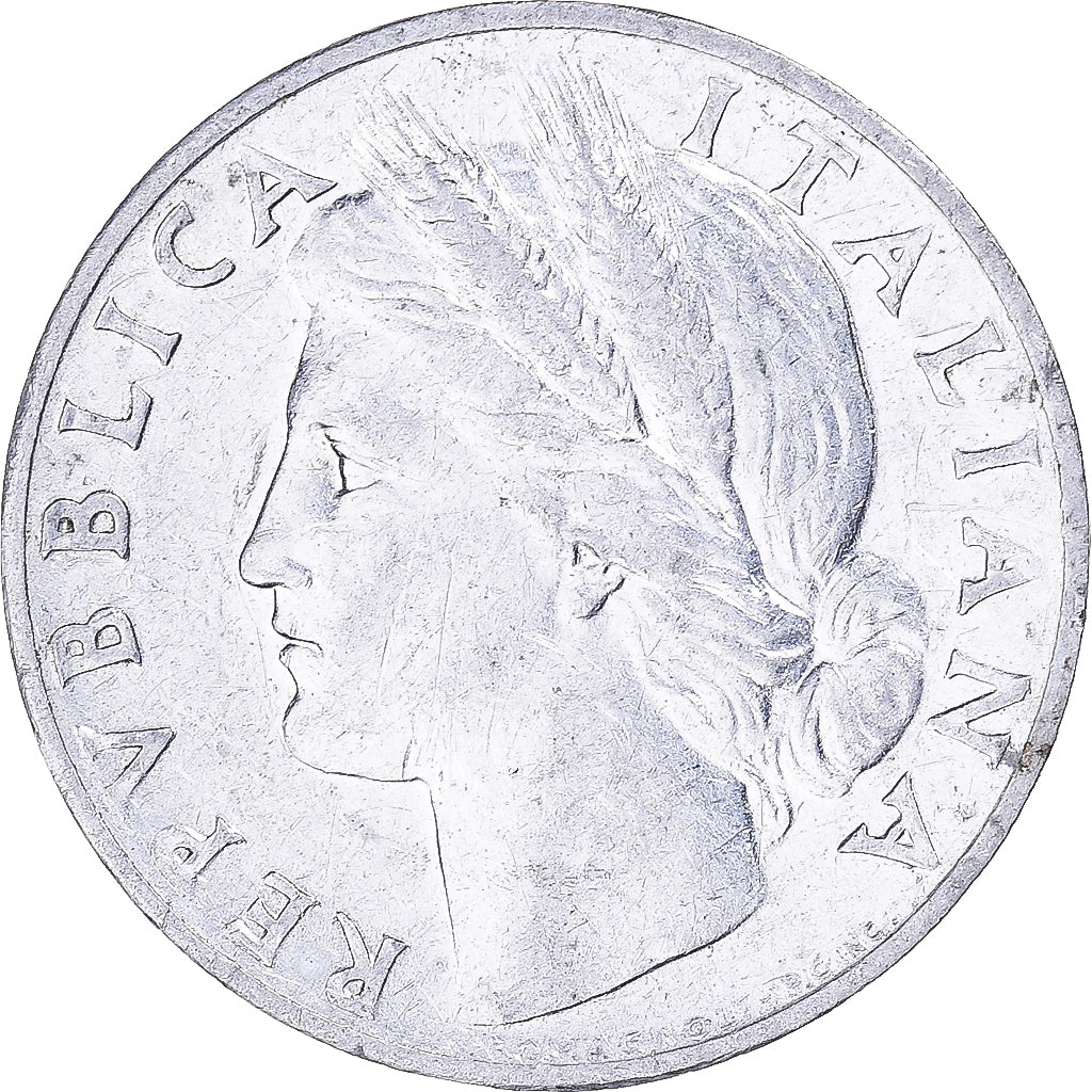 Monnaie, Italie, Lira, 1948, Rome, TB+, Aluminium, KM:87