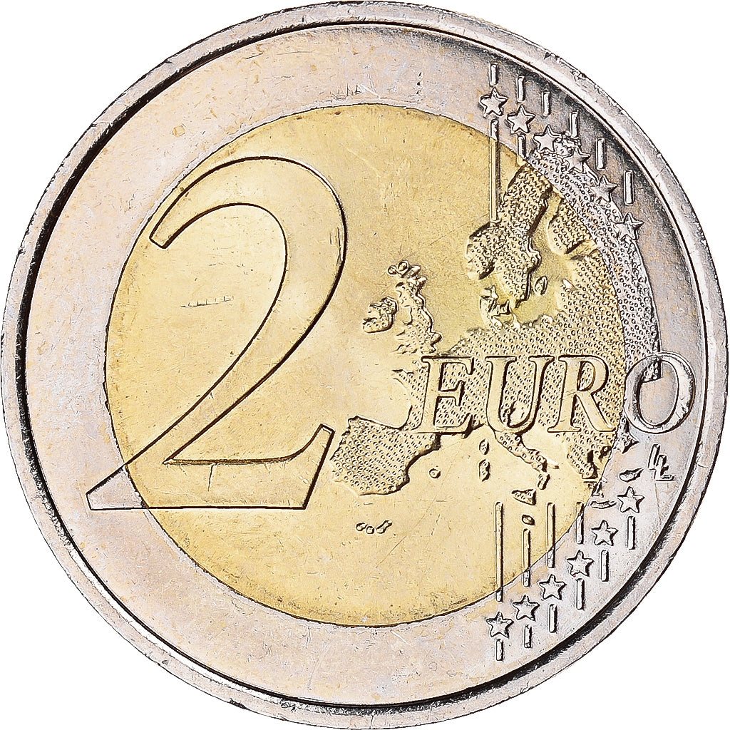Francia, 2 Euro, Charles De Gaulle, Appel du 18 juin 1940, 2010, Paris, EBC