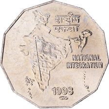 Coin, INDIA-REPUBLIC, 2 Rupees, 1998, MS(63), Copper-nickel, KM:121.3