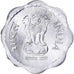 Coin, INDIA-REPUBLIC, 10 Paise, 1986, EF(40-45), Aluminum, KM:39