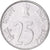Moneta, REPUBBLICA DELL’INDIA, 25 Paise, 1998, SPL, Acciaio inossidabile