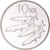 Coin, Iceland, 10 Kronur, 1996, AU(55-58), Nickel plated steel, KM:29.1a