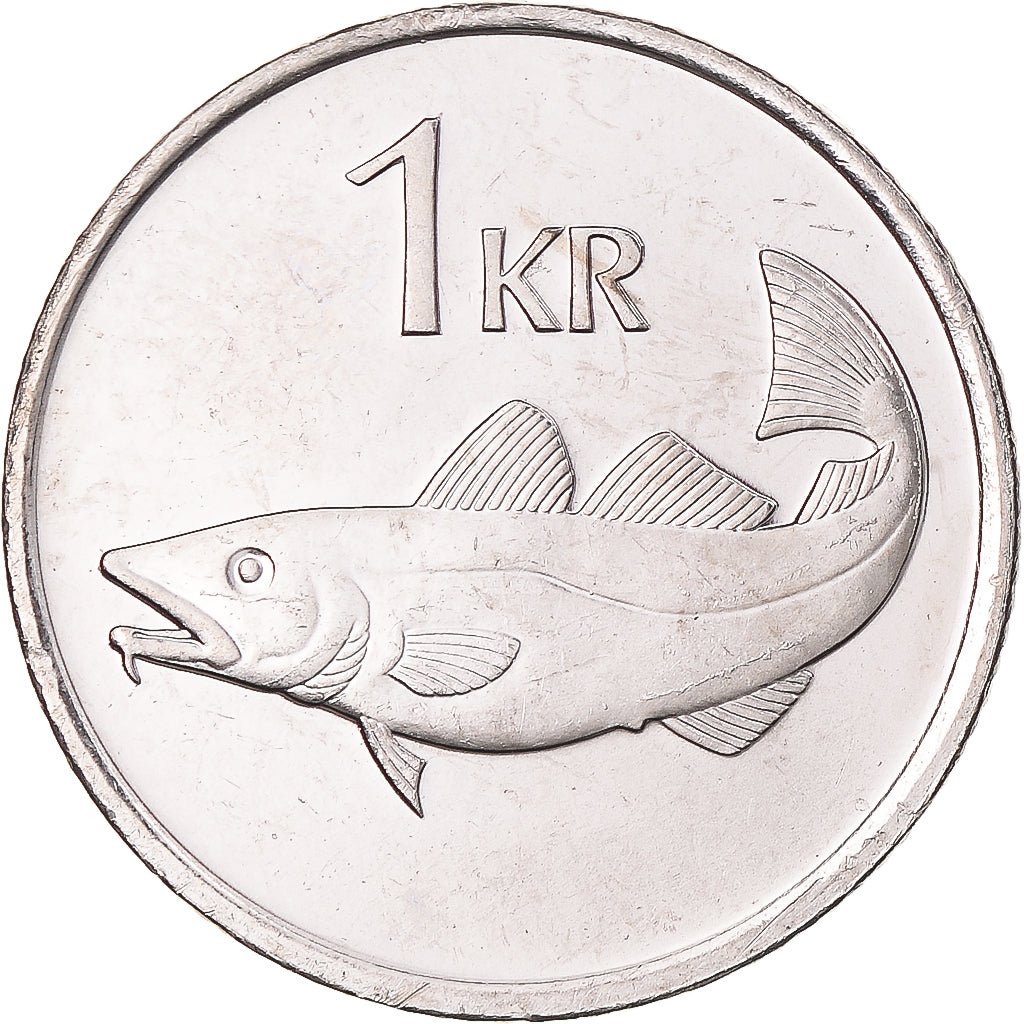 Monnaie, Islande, Krona, 1999, SPL, Acier plaqué nickel, KM:27A