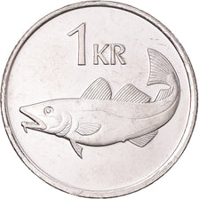 Monnaie, Islande, Krona, 1999, SPL, Acier plaqué nickel, KM:27A