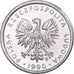 Moneta, Polonia, Zloty, 1990, Warsaw, SPL, Alluminio, KM:49.3