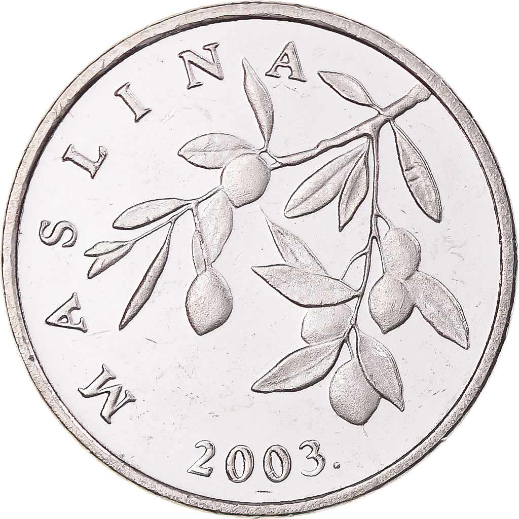 Coin, Croatia, 20 Lipa, 2003, MS(63), Nickel plated steel, KM:7