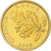 Monnaie, Croatie, 5 Lipa, 2000, FDC, Brass plated steel, KM:15