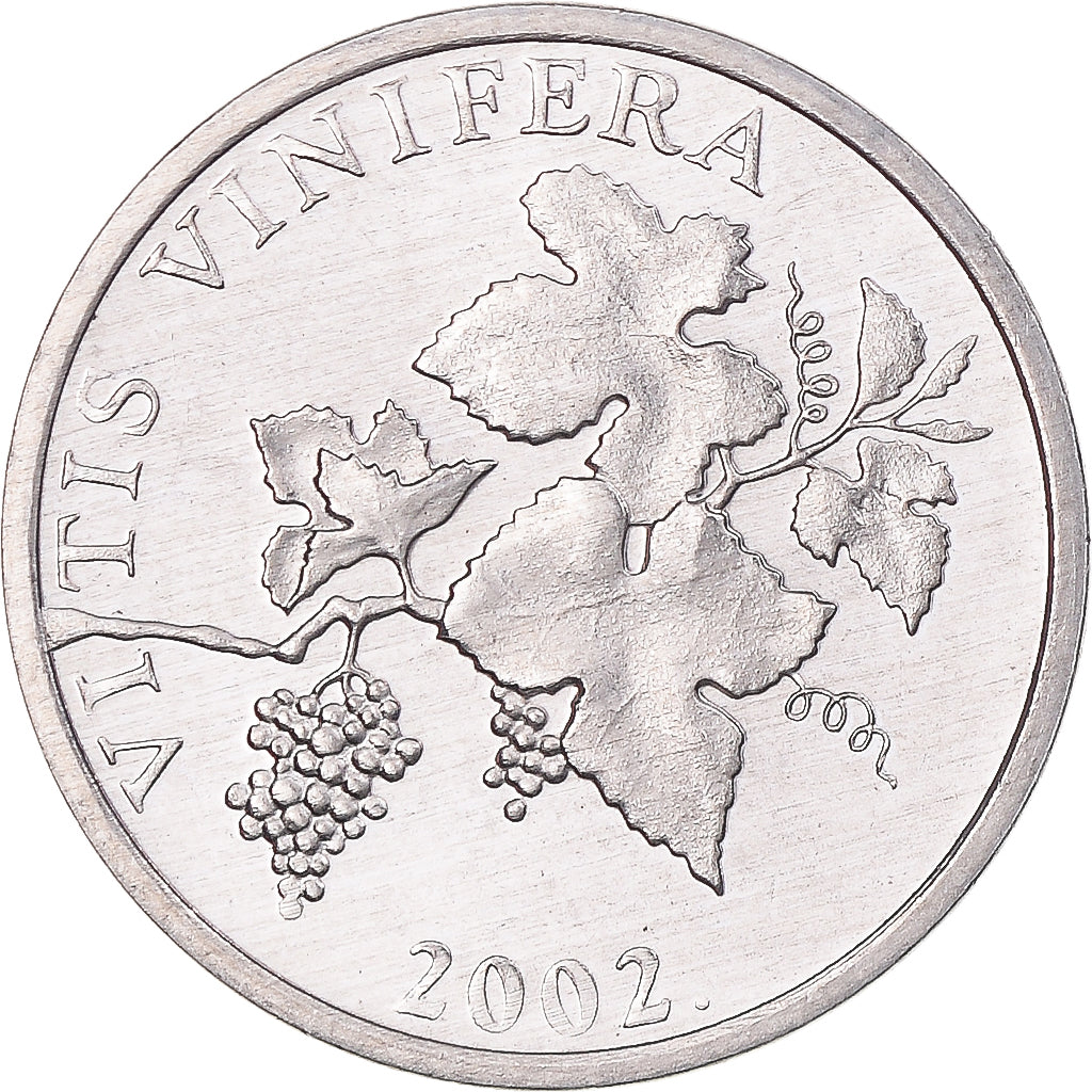 Coin, Croatia, 2 Lipe, 2002, BE, MS(65-70), Aluminum, KM:14