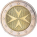 Malta, 2 Euro, 2008, Paris, MS(65-70), Bi-Metallic, KM:132
