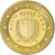 Malta, 10 Euro Cent, 2008, Paris, ZF, Tin, KM:128
