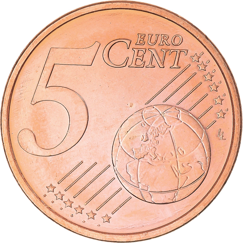 Malta, 5 Euro Cent, 2008, Paris, MS(60-62), Copper Plated Steel, KM:127