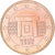 Malta, 1 Cent, Mnajdra Temple Altar, 2008, UNZ+, Copper Plated Steel