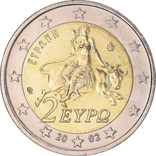 Greece, 2 Euro, 2002, Athens, MS(65-70), Bi-Metallic, KM:188