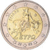 Greece, 2 Euro, 2002, Athens, MS(65-70), Bi-Metallic, KM:188