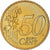 Grécia, 50 Euro Cent, 2004, Athens, MS(65-70), Latão, KM:186