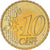 Griechenland, 10 Euro Cent, 2004, Athens, STGL, Messing, KM:184
