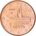 Greece, Euro Cent, 2004, Athens, MS(65-70), Copper Plated Steel, KM:181