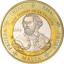 Malta, Euro, Essai-Trial, 2004, UNZ+, Bi-Metallic