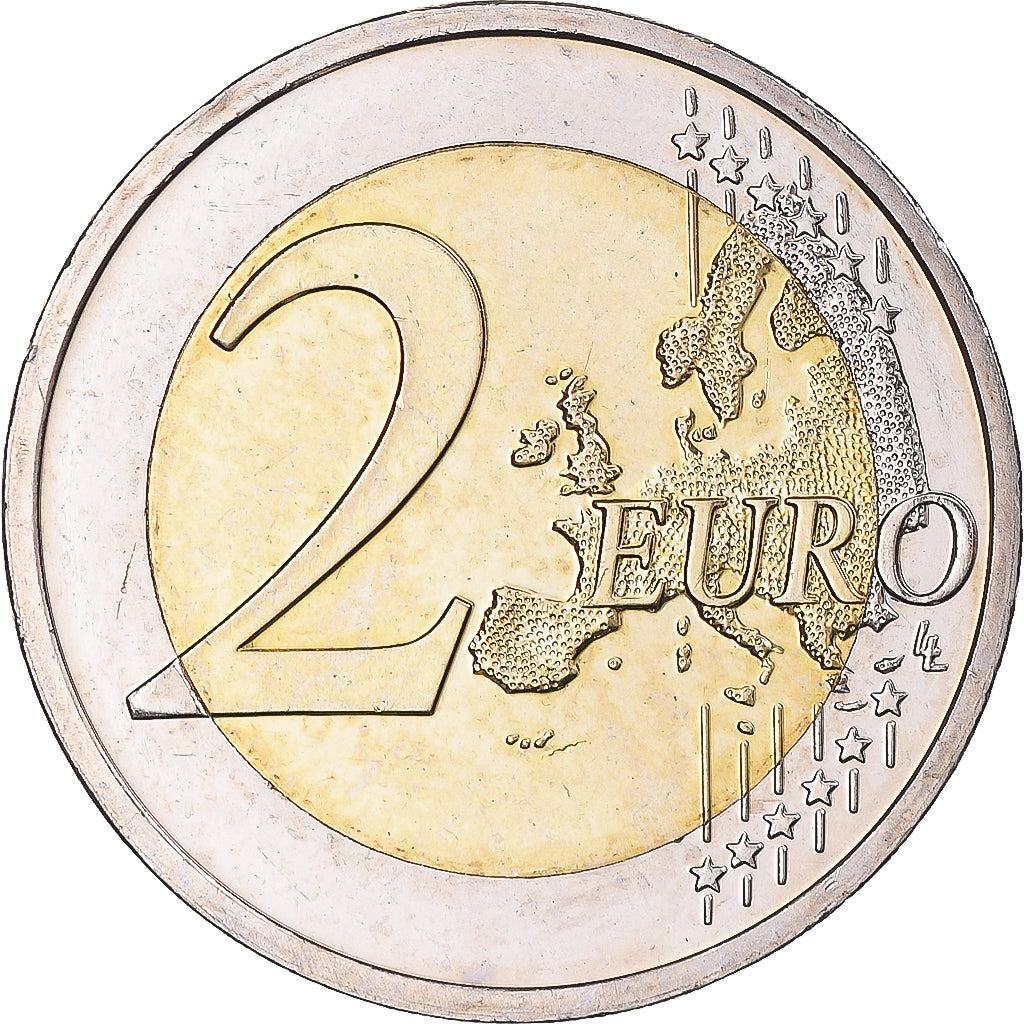 Slovenia, 2 Euro, 2015, Colourized, MS(60-62), Bi-Metallic