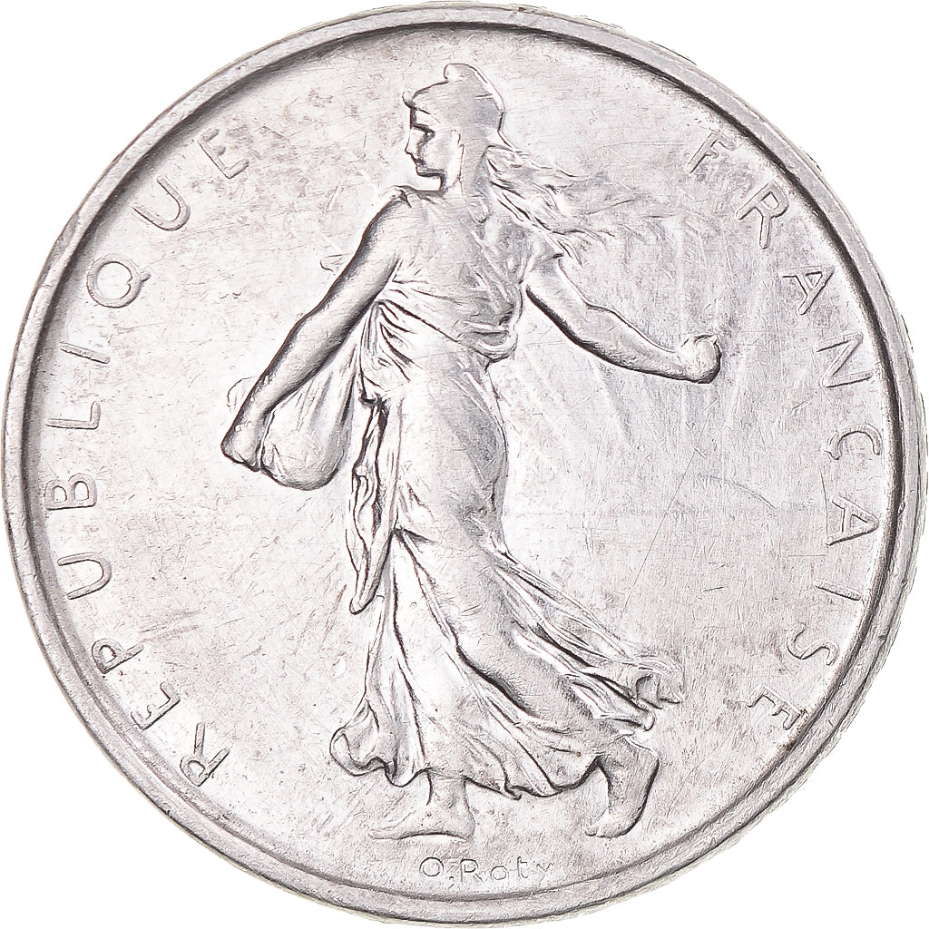 Münze, Frankreich, Semeuse, 5 Francs, 1962, Paris, SS, Silber, KM:926