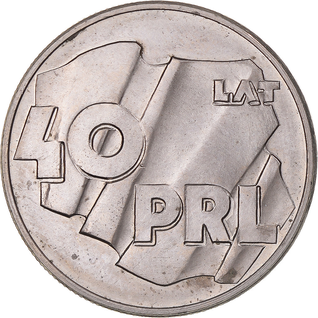 Moneta, Polonia, 100 Zlotych, 1984, Warsaw, BB, Rame-nichel, KM:151