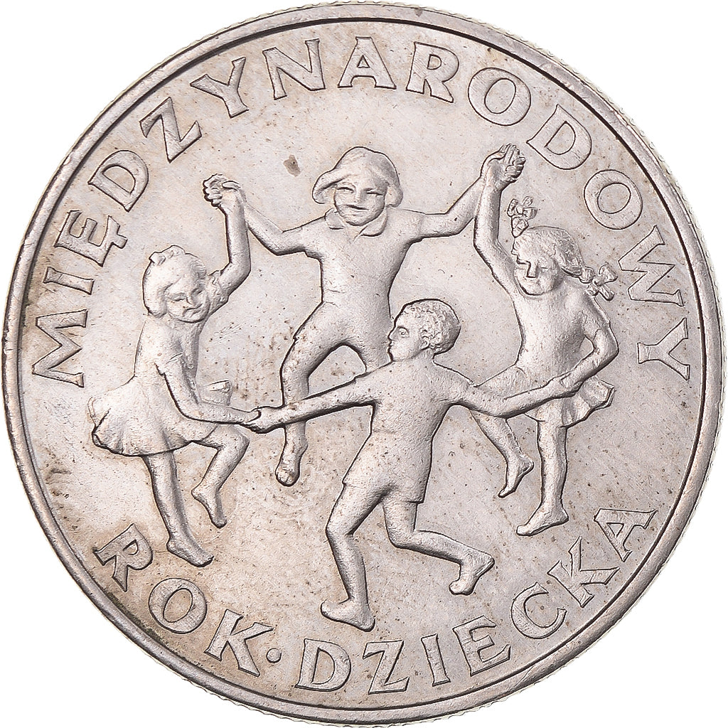 Moneta, Polonia, 20 Zlotych, 1979, Warsaw, BB, Rame-nichel, KM:99