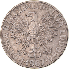 Coin, Poland, 10 Zlotych, 1967, Warsaw, AU(50-53), Copper-nickel, KM:59