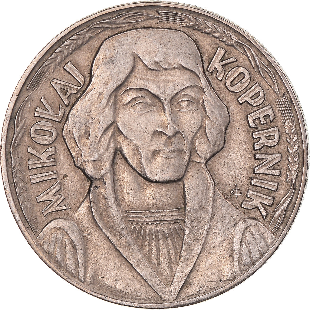 Moneta, Polonia, 10 Zlotych, 1968, Warsaw, BB, Rame-nichel, KM:51a