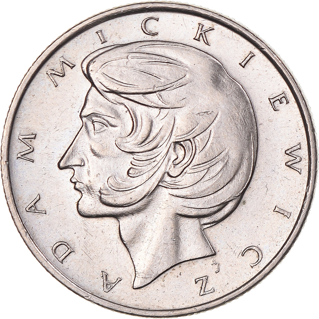 Moneta, Polonia, 10 Zlotych, 1975, Warsaw, SPL, Rame-nichel, KM:73