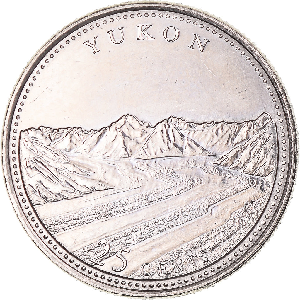 Moneta, Canada, Elizabeth II, 25 Cents, 1992, Royal Canadian Mint, Ottawa