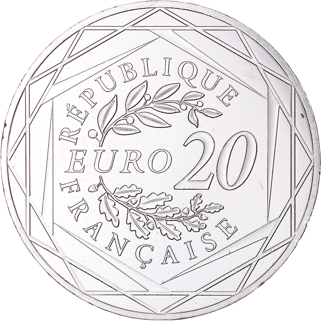 Francia, Marianne, 20 Euro, 2017, Monnaie de Paris, SPL, Argento, KM:New